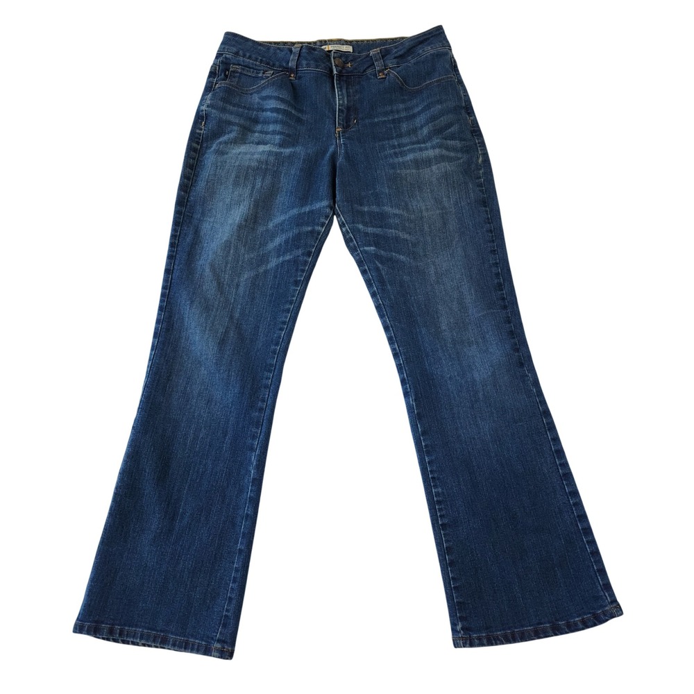 Lee Perfect Fit Medium Wash Bootcut Jeans Women's 14 Medium Blue Denim